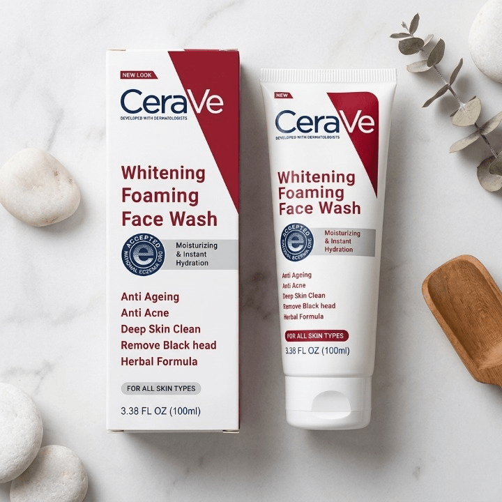 CeraVe Whitening Foaming Face Wash - Areeza Production
