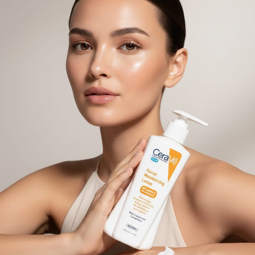 CeraVe Facial Moisturizing Lotion with Vitamin C - Areeza Production