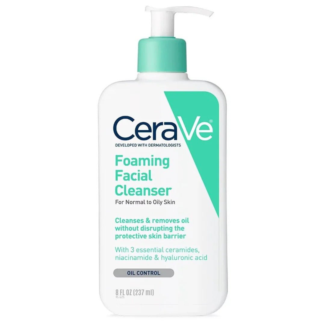 CeraVe Foaming Facial Cleanser - Areeza Production