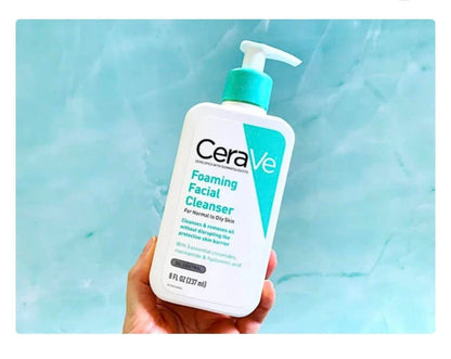 CeraVe Foaming Facial Cleanser - Areeza Production