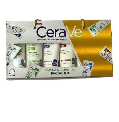 CeraVe Hydrating Mineral Facial Kit — 6 in 1 Complete Skincare Set - Areeza Production