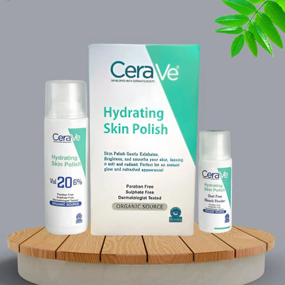 CeraVe Hydrating Skin Polish Kit — Vol 20 6% + Dust Free Bleach Powder - Areeza Production