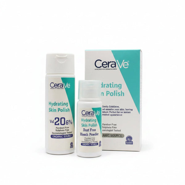CeraVe Hydrating Skin Polish Kit — Vol 20 6% + Dust Free Bleach Powder - Areeza Production