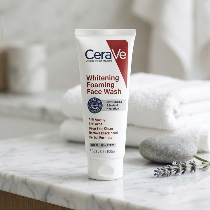 CeraVe Whitening Foaming Face Wash - Areeza Production