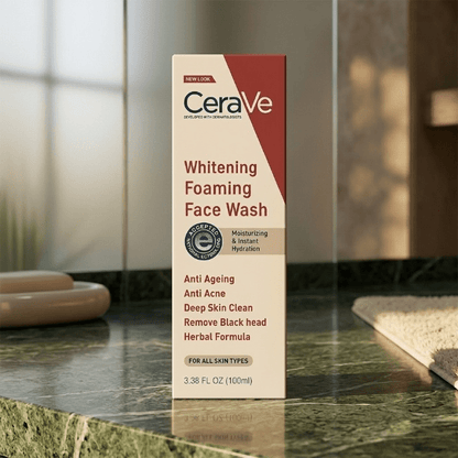 CeraVe Whitening Foaming Face Wash - Areeza Production